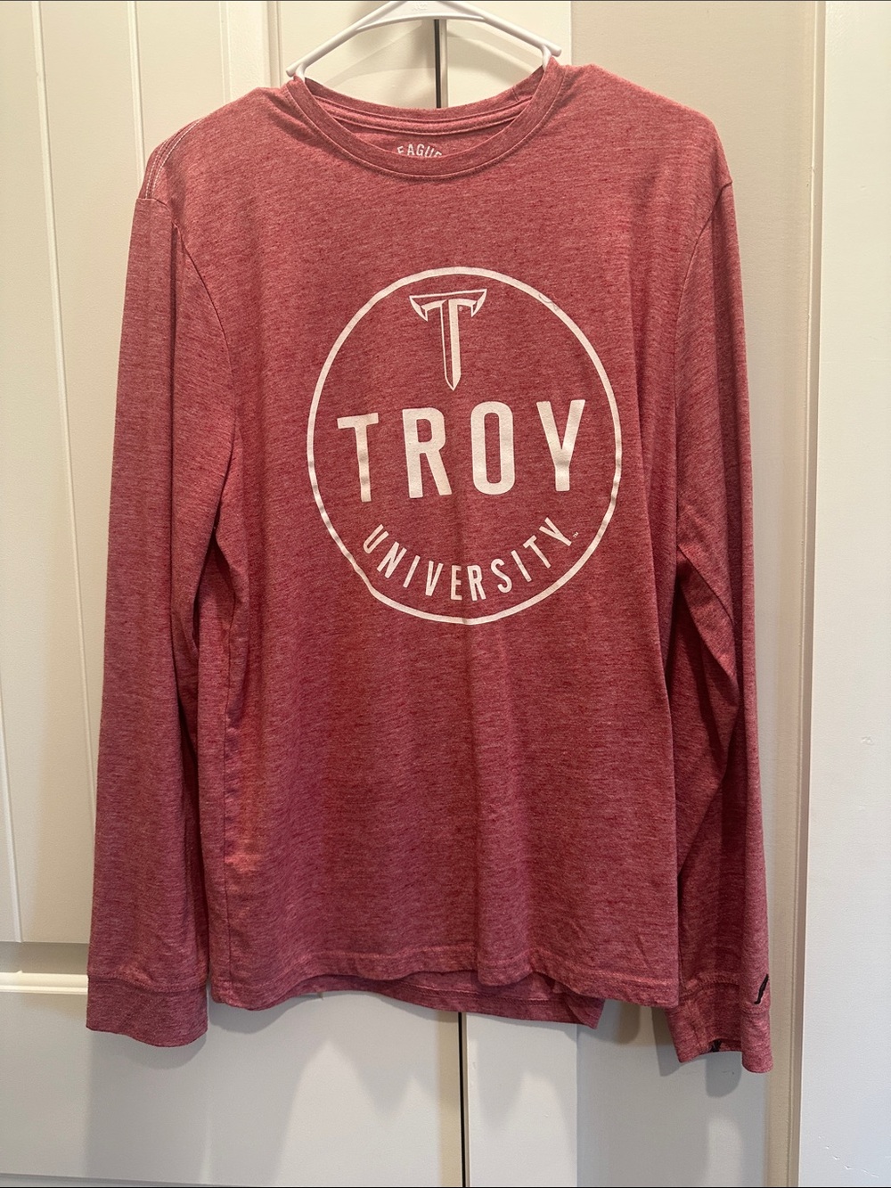 Troy University Long Sleeve Tee - Red